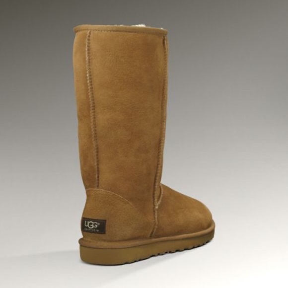 UGG Australia Classic Tall Chestnut Boots - Picture 2 of 13